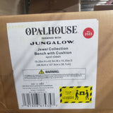2523 OPALHOUSE BENCH W/CUSHION