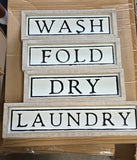 SG217S3609WH ORIGINAL BARN WASH DRY FOLD LAUNDRY 4 PC Set