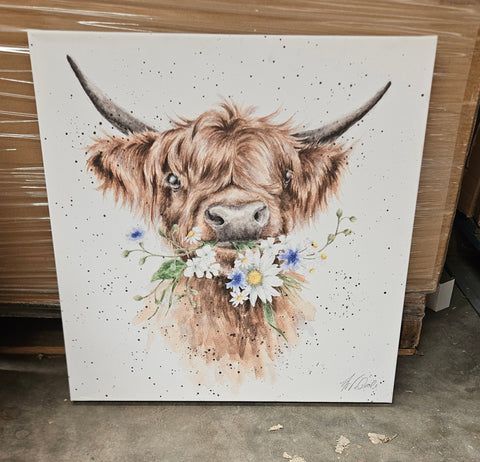 CANM-CS150 WRENDALE DESIGNS "DAISY COO" CANVAS