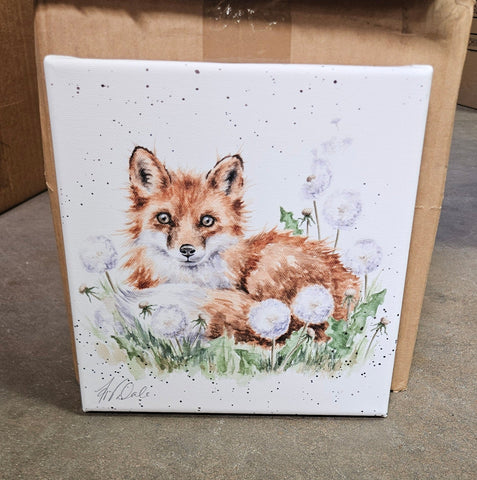CANS-CS171 WRENDALE DESIGNS "DANDY FOX" CANVAS