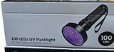 100 LEDS UV FLASHLIGHT