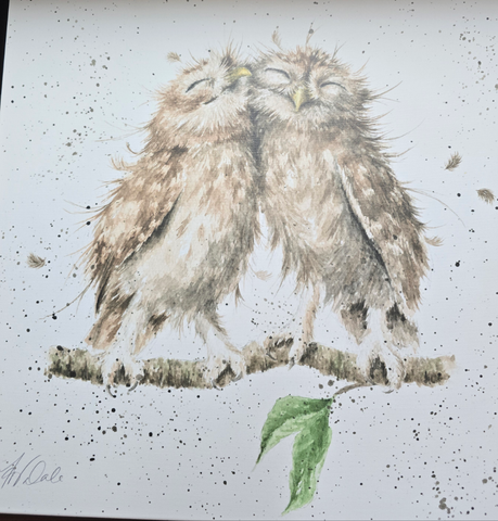 CANM-OC018 WRENDALE DESIGNS "BIRDS OF A FEATHER" CANVAS