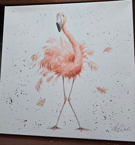 CANM-OC005 WRENDALE DESIGNS "PRETTY IN PINK" CANVAS