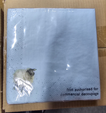 K036 WRENDALE DESIGNS 'THE WOOLLY JUMPER' 13" COCKTAIL NAPKIN
