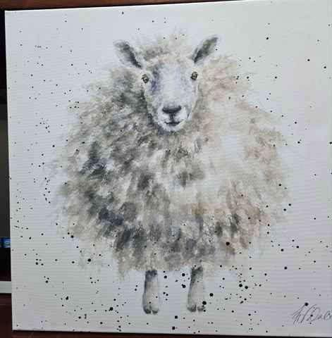 CANM-CS147 WRENDALE DESIGNS "WOOLLY JUMPER" CANVAS