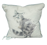 CU012 WRENDALE DESIGNS 'LADY OF THE HOUSE' 15" X 15"  PILLOWS