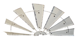 2009200012 GLITZHOME FARMHOUSE RUSTIC WIND SPINNER WALL DECOR