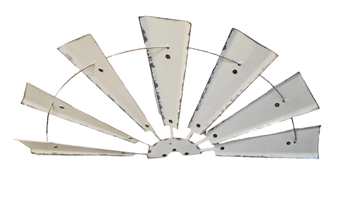 2009200012 GLITZHOME FARMHOUSE RUSTIC WIND SPINNER WALL DECOR