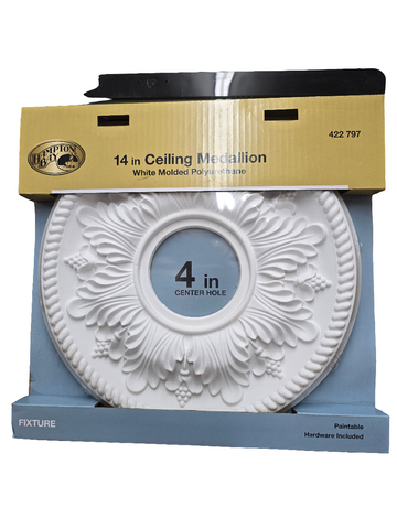 422 797 HAMPTON BAY CEILING MEDALLION