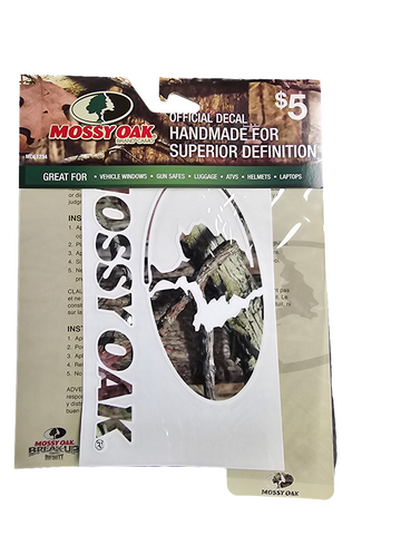 MDE1234 OFFICAL DECAL MOSSY OAK
