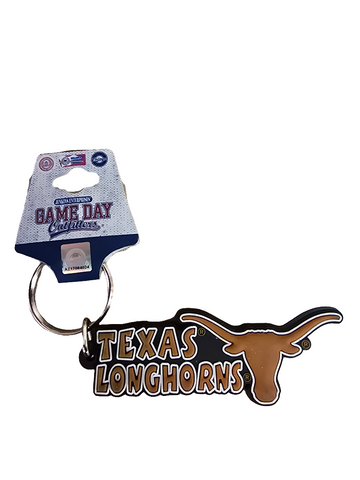 32872 GAME DAY OUTFITTERS LONGHORNS KEYRING