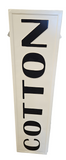 1505004184 GLITZHOME COTTON METAL SIGN