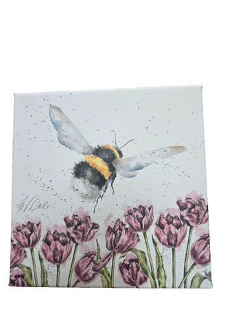 CANS-CS121 WRENDALE DESIGNS "FLIGHT OF THE BUMBLEBEE" CANVAS