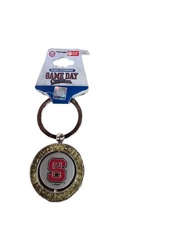 00599 GAME DAY OUTFITTERS SOONERS KEYRING