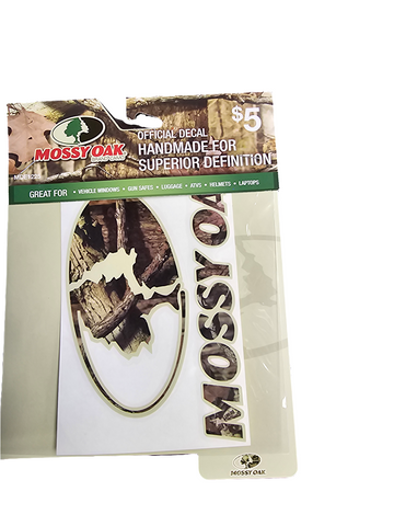 MDE1225 OFFICIAL DECAL MOSSY OAK DECAL