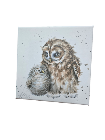 CANS-CS182 WRENDALE DESIGNS "OWLS WAY BY OUR SIDE" CANVAS