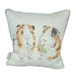 CU020 WRENDALE DESIGNS 'LETTUCE BE FRIENDS' 15" X 15" PILLOW