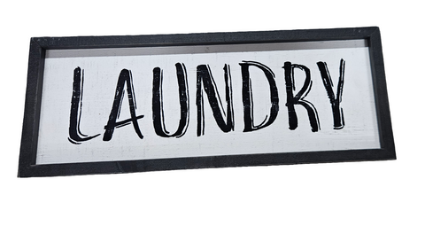 062020 ORIGINAL BARN RUSTIC WOODEN LAUNDRY ROOM SIGN