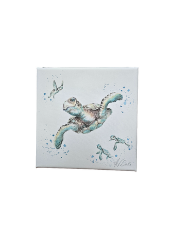 CANS-Z028 WRENDALE DESIGNS "SWIM INTO WHIMSY" CANVAS