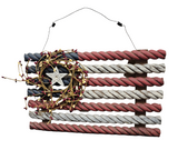 1308003179 GLITZHOME WOODEN AMERICAN FLAG SIGN