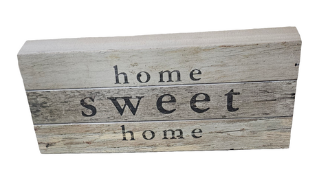 WFG16MQ167F5T ORIGINAL BARN HOME SWEET HOME WOODEN PLAQUE