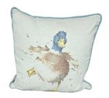 CU002 WRENDALE DESIGNS 'A WADDLE AND A QUACK' PILLOW
