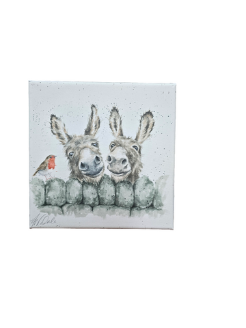 CANS-CS155 WRENDALE DESIGNS "HE SAW" CANVAS