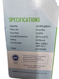 LR-FB20BB PENTAIR LEAD FILTER