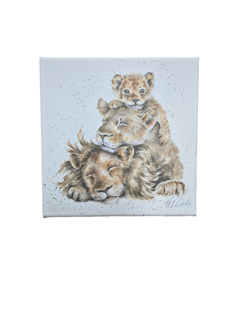 CANS-Z029 WRENDALE DESIGNS "FAMILY PRIDE" CANVAS