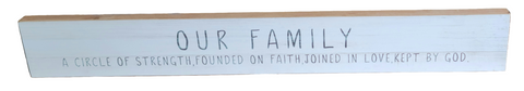 WF18G-R7U ORIGINAL BARN WOODEN OUR FAMILY