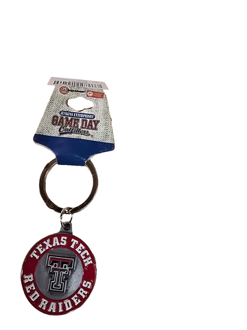 32670 GAME DAY OUTFITTERS TEXAS TEC KEYRING
