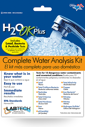 H2O OK PLUS LABTECH WATER ANALYSIS