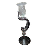 CH618PR CANDLE HOLDER BAIJAN GLASS