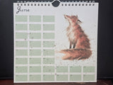 BC1 WRENDALE DESIGNS THE COUNTRY SET BIRTHDAY CALENDAR