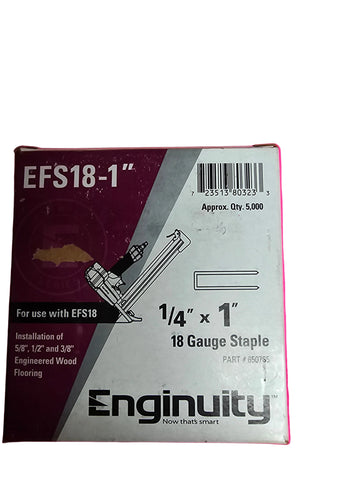 EFS18-1" ENGINUITY 18 GUAGE STAPLE
