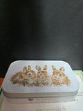 MT002 DESIGNER "RABBIT" MINI TIN WRENDALE DESIGNS