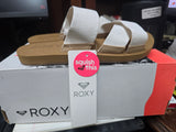 ROXY SHORESIDE WHITE SANDALS