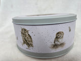 RR002 "OWL" MEDIEUM ROUND TIN WRENDALE DESIGNS