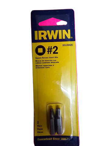 3512052C #2 SQUARE IRWIN POWER BIT (1 15/16")