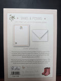 L008 "SNAILS AND PIGTAILS" LETTER WRITING SET WRENDALE DESIGNS