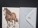 GE014-6 WRENDALE DESIGNS "BEATHERS" JUST FOR YOU GIFT CARD