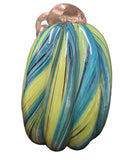 861103 GLITZHOME HAND BLOWN GLASS PUMPKIN