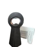 BOP01 MAKE MY DAY HAPPY HOUR BOTTLE OPENER BLACK