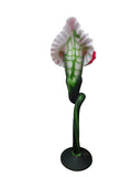 CH614WR-1 CANDLE HOLDER BAIJAN GLASS