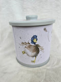 BT001 "THE COUNTRY SET" OWL DUCK HARE ROUND TIN WRENDALE DESIGNS