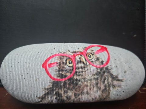 GLC05 "OWL" GLASSES CASE WRENDALE DESIGNS