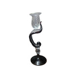 CH618PR CANDLE HOLDER BAIJAN GLASS