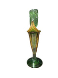 CH611YG CANDLE HOLDER BAIJAN GLASS