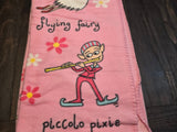 34FB1 TYRRELL KATZ FAIRY PINK FLEECE THROW BLANKET