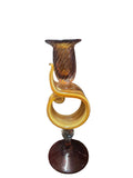 CH605YR CANDLE HOLDER BAIJAN GLASS